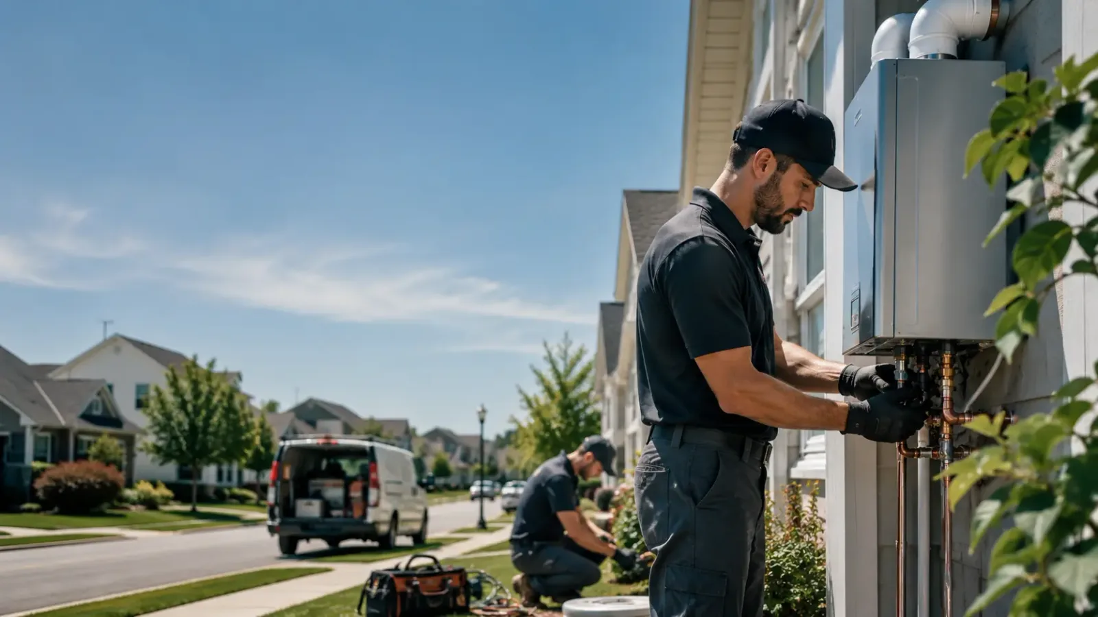 Tankless Water Heater Installation in Marquez, TX